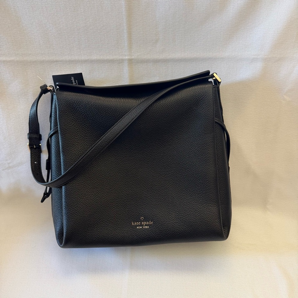 Kate Spade Black Dumpling Pebble Shoulder Bag. - Picture 11 of 11